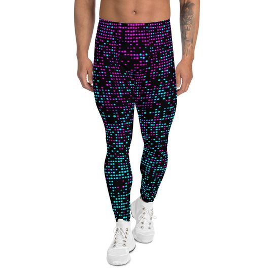 Cyberpunk spotted man leggings. Premium quality.