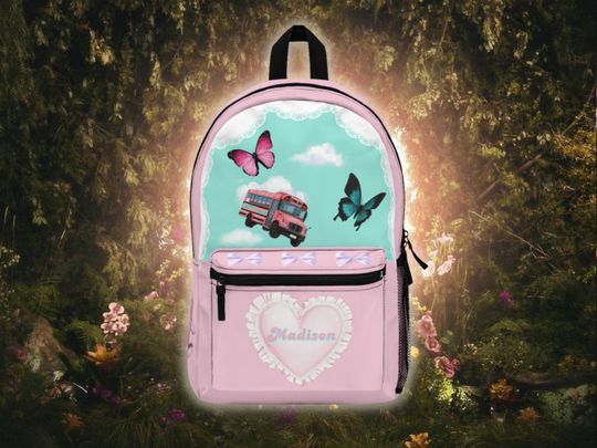 PERSONALIZED Melanie Martinez Backpack Fan Art, Melanie Martinez Merch, K-12 Merch, Melanie Martinez Bag