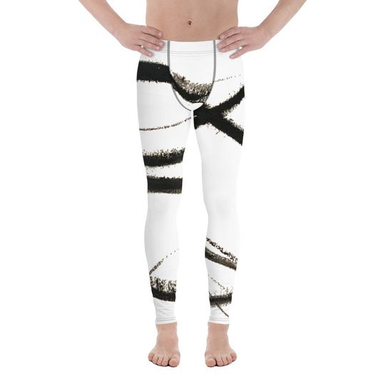 Printed Mens Leggings | Workout Leggings | Fitness Leggings | Athletic Leggings