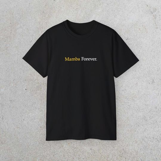 Kobe Bryant Mamba Forever T-Shirt, America Football Lover Shirt, Gift For Him