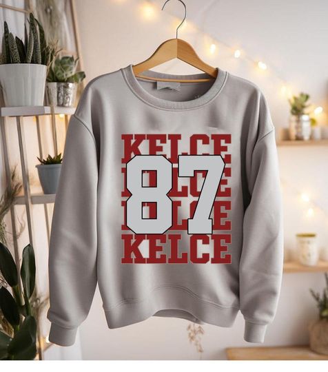 Vintage 90s Graphic Style Travis Kelce Sweatshirt, Travis Kelce Shirt, Kansas City Football Shirt, Vintage Oversized Sport Shirt Sweatshirt