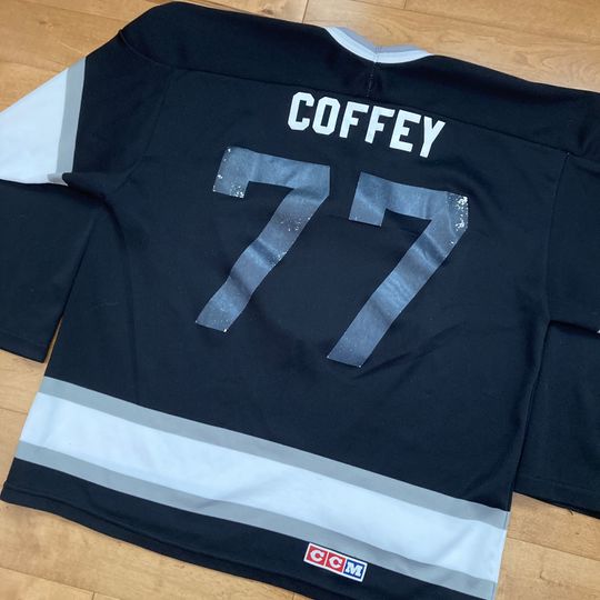 Early 90s Los Angeles Kings Paul Coffey No. 77 Hockey Jersey