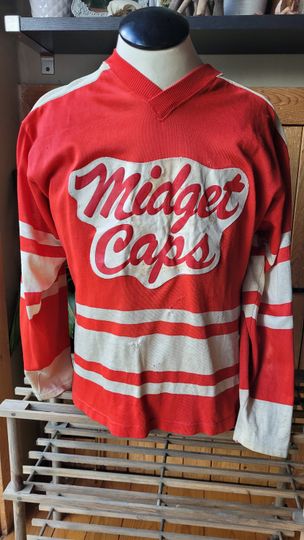 Vintage 1960s midget hockey jersey - 60s retro sportswear - vintage hockey jersey