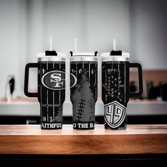 49ERS - 40oz Tumbler Premium San Francisco 49ers Tumbler