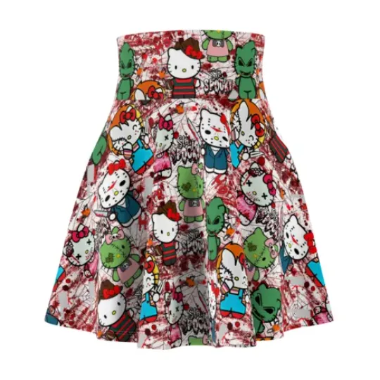 Hello Kitty Horror Women's Skater Skirt