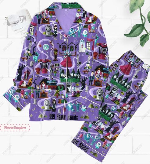 Halloween Haunted Mansion Pajamas, Haunted Mansion Shirt, Horror Mansion Holiday Pajamas, Hitchhiking Ghost Shirt, Magic Kingdom Shirt