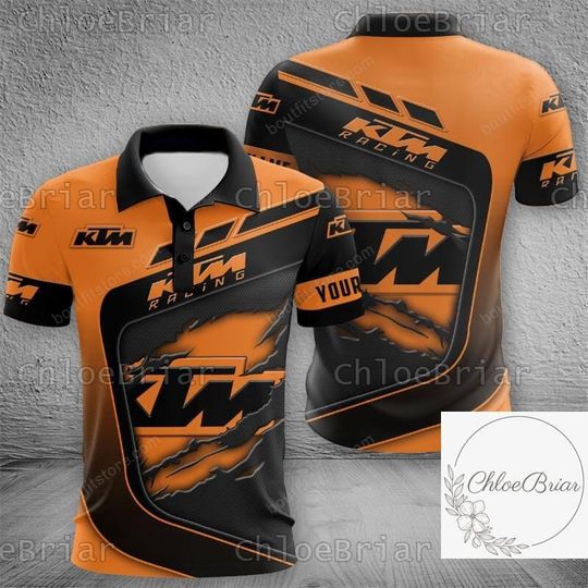 Halloween Motorcycle Polo Shirt, Custom Golf Polo Shirt, Motorcycle Shirt For Men, Racing Sports Shirt, Motorcycle Racing Shirt Men