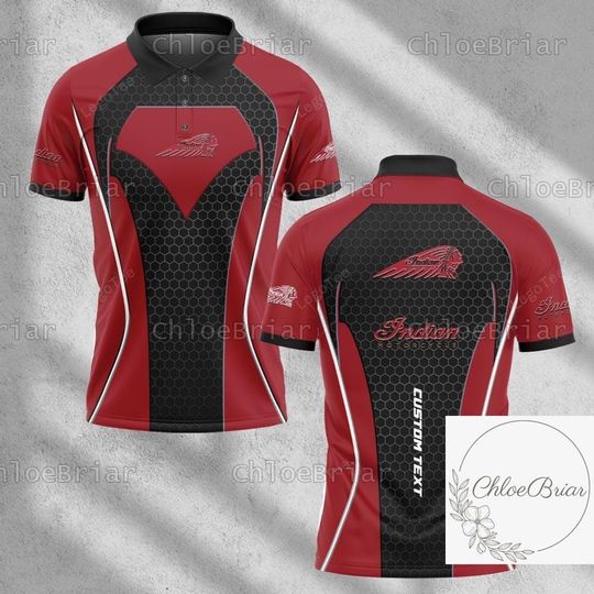 Halloween Motorcycle Polo Shirt, Motorcycle Polo Shirt, Gift For Him, Custom Logo Golf Polo Shirt, Polo Personalized Shirt