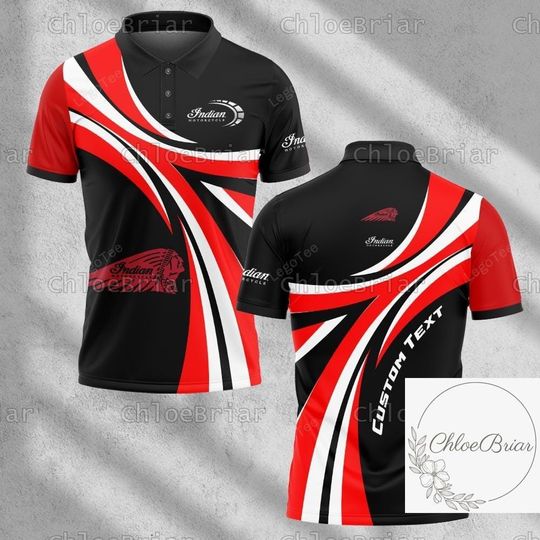 Halloween Motorcycle Shirt, Motorcycle Polo Shirt, Golf Polo Shirt, Custom Logo Golf Polo Shirt, Polo Personalized Shirt