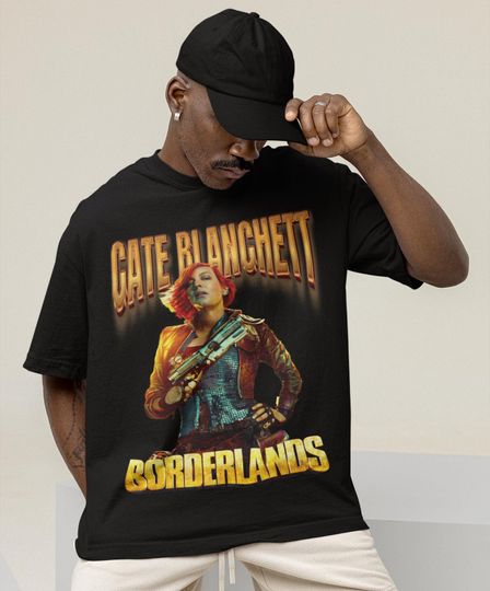 Unisex, Cate Blanchett Borderlands Shirt - Borderlands shirt, Kevin hart, Cate Blanchett, movie shirt, game shirt, Borderlands sweatshirt
