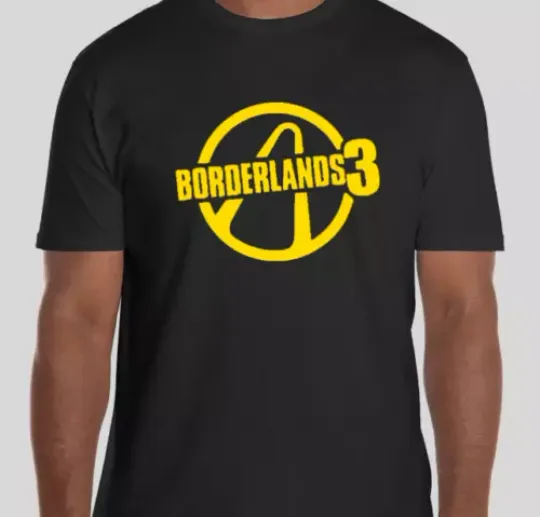 Borderlands 3 T-shirt, 2024 Hot Movie Shirt, Cotton Short Sleeve Casual Tee