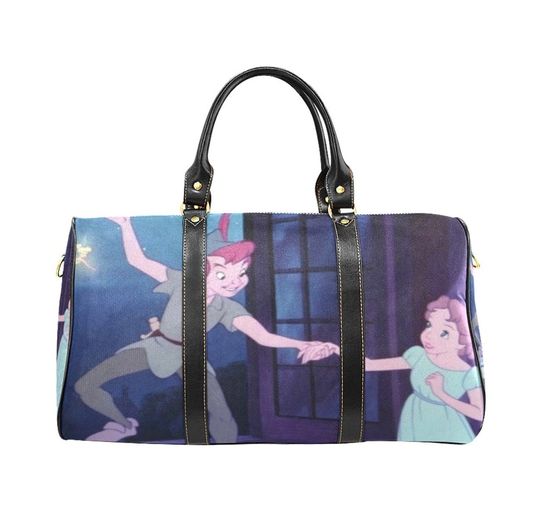 Peter Pan and Wendy Travel Bag | Peter Pan Duffel Bag | Disney Duffel Bag | Disney Bag | Peter Pan Luggage | Peter Pan Suitcase |