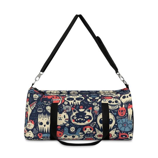 Epic Anime Print Duffel Bag | Manga Gym Bag | Anime Dance Bag | Otaku Travel Bag | Duffle Bag | Duffel Bag Men | Anime Duffle | Otaku Bag