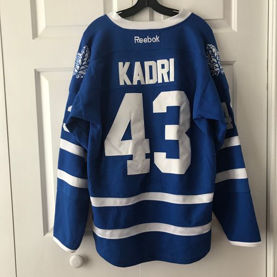 Nazem Kadri Toronto Maple Leafs Jersey CCM NHL Career 2010 Present