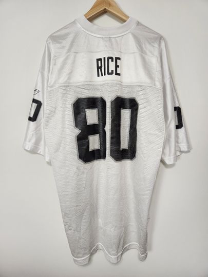 Vintage Las Vegas - Oakland Raiders #80 Jerry Rice football