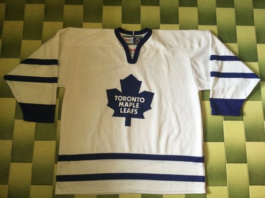 Vintage CCM NHL Toronto Maple Leafs ice hockey jersey Size XL