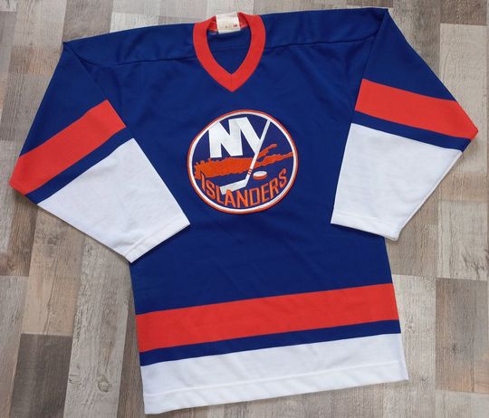 Vintage 70's/80's NHL NY Islanders Hockey Jersey SK Size S Mint