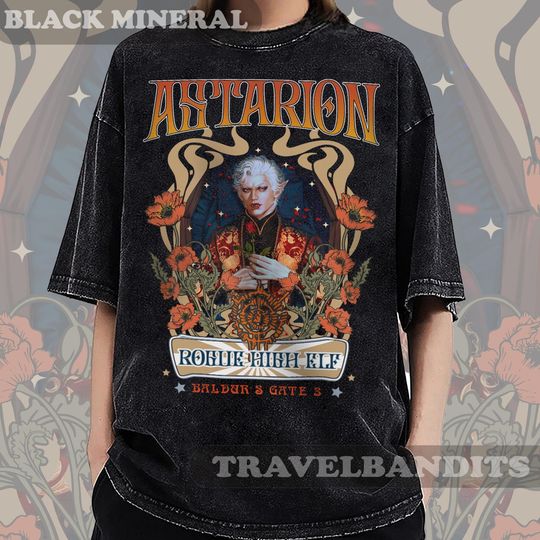 Vintage Astarion Baldurs Gate Comfort Colors shirt, Astarion Bulders, Astarion Shirt, Astarion Baldurs Gate 3 Shirt, Astarion High Elf Shirt