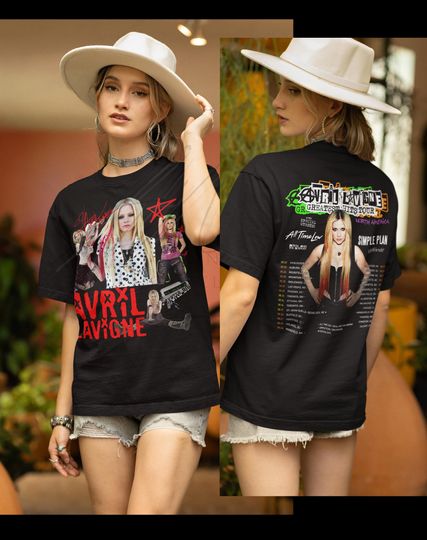 2 Sides Avril Lavigne 2024 Greatest Hits Tour Unisex Tshirt, Band TShirt, Sweatshirt Avril Lavigne, Hoodie Avril Lavigne, Avril LavigneMerch