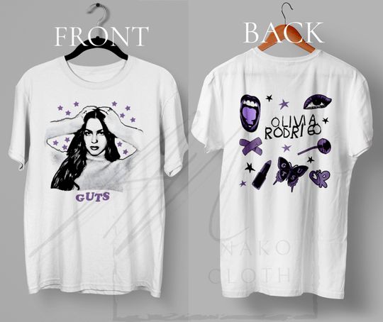 Youth Tshirt Olivia, Kids Tshirt Olivia Rodrigo , Unisex Adult Tshirt Olivia Rodrigo Retro vintage merchandise, GUTS world tour 2024 Shirt