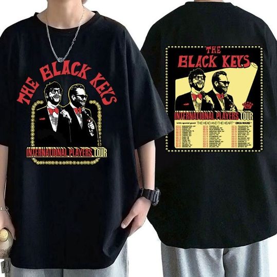 The Black Keys International Players Tour 2024 Shirt, The Black Keys 2024 Concert Shirt, The Black Keys Band Shirt, The Black Keys Fan Gift