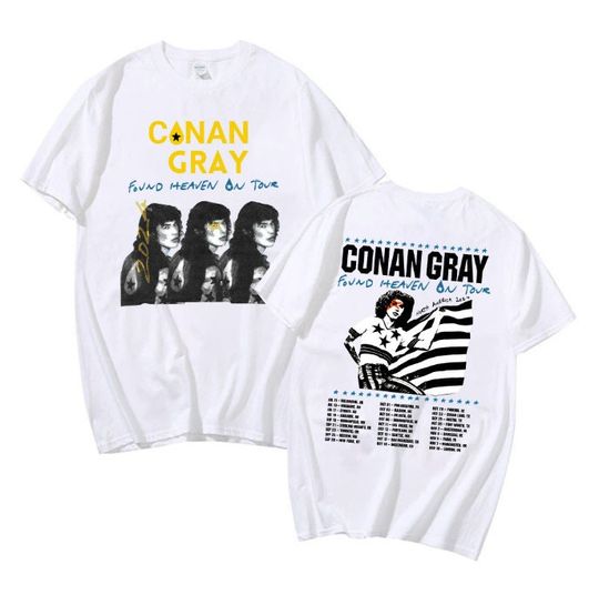 Conan Grey Found Heaven On Tour 2024 Shirt, Conan Gray 2024 Concert Shirt, Found Heaven On 2024 Concert Tee, Conan Gray Fan Gifts