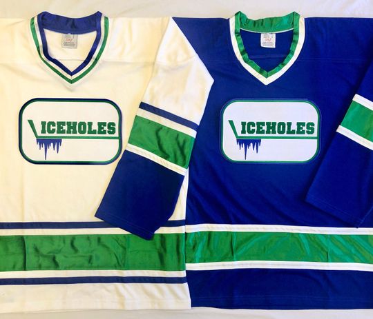 Iceholes Hockey Jerseys - Order Any Quantity