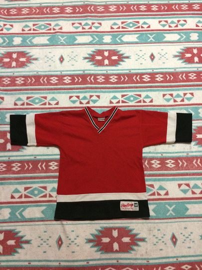 Vintage 90's Detroit Red Wings Colorway Rawlings Brand Hockey Jersey