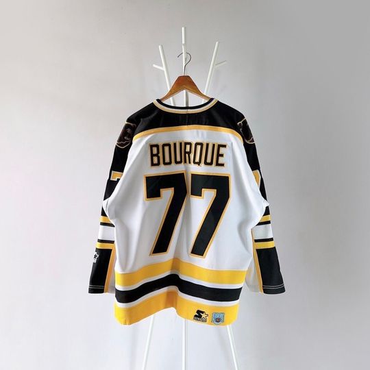 90s Boston Bruins, Ray Bourque   Hockey Sports Jersey