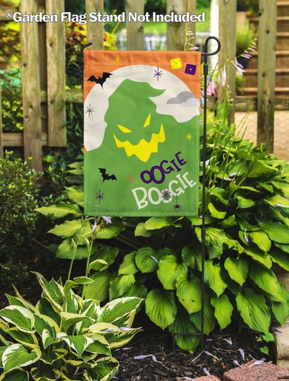 Disney Halloween Oogie Boogie Garden Flag, Halloween Gifts