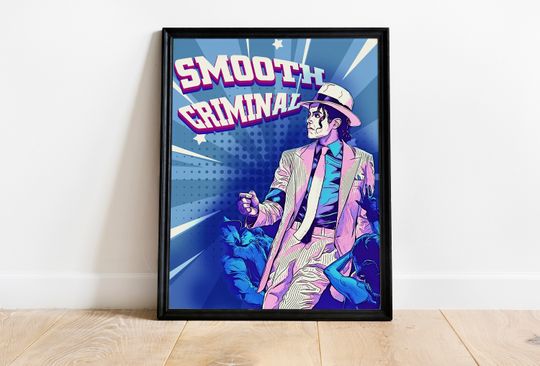 Downloadable Digital Print, Michael Jackson art poster, Digital print, Room decor