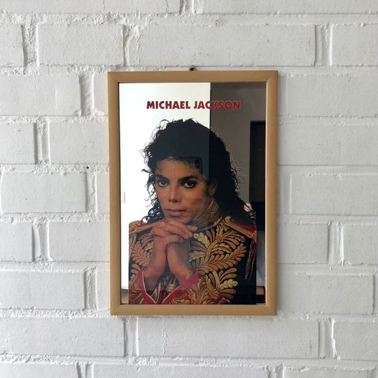 Vintage "Michael Jackson" mirror, Jacko collector's item