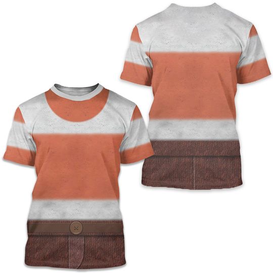 Anxiety Inside Out 3D T-Shirt, Inside Out 2 All Over Print Shirt, Anxiety Costume T-Shirt, Anxiety Cosplay Costume, Inside Out T-Shirt Gift