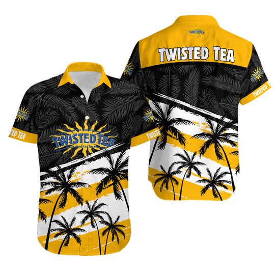 Twisted Tea Hawaiian Shirt, Twisted Tea Button Shirt, Twisted Tea Shirt, Summer Shirt, Beach Shirt, Shirt For Men, Twisted Tea Gifts