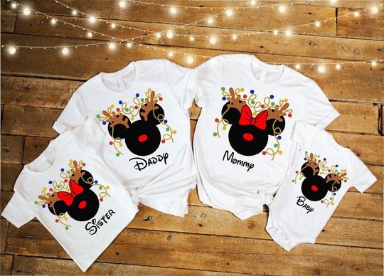 Disney Christmas Shirts,Disney Christmas Vacation,Disney Trip,Family Matching Shirt,Holiday Matching Shirt,Christmas Minnie,Christmas MIckey