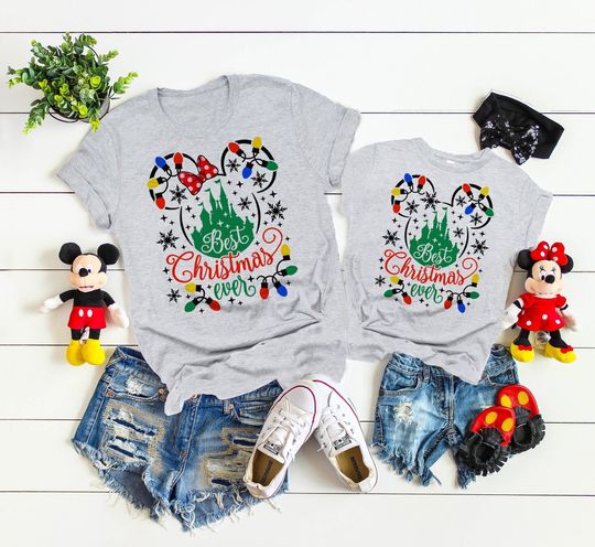 Disney Christmas Family shirts, Christmas matching shirts, Disney Christmas Trip ,Family Christmas tees, Disney Christmas vacation