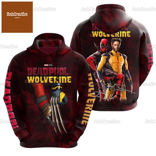 Deadpool Wolverine T-Shirt, Deadpool 3 Movie Shirt, Deadpool And Wolverine Tee, Deadpool Shirt, Deadpool Hoodiet