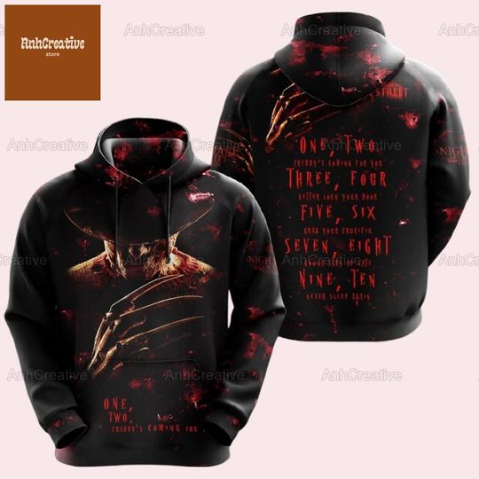 Halloween Freddy Krueger T-Shirt, Freddy Krueger Hoodie, Sweet Dream Shirt, Nightmare On Elm Street Shirt