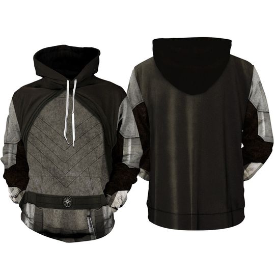 Ahsoka Shin Hati Full Over Print Hoodie, Ahsoka Tano Shin Hati Cosplay Shirt, Starwars Galaxy Edge Sweatshirt Hoodie Halloween Cosplay Shirt