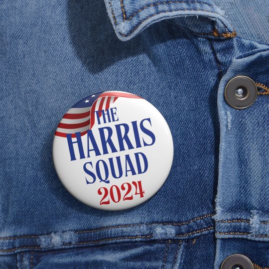 Kamala Harris, Harris 2024, Presidential Election 2024; Kamala Harris Pin