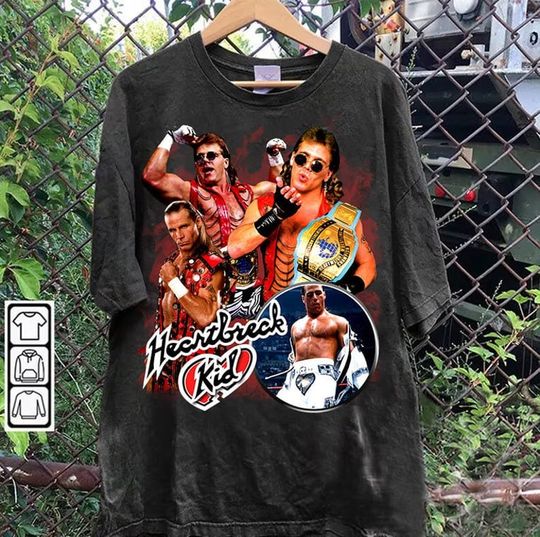 Vintage 90s Graphic Style Shawn Michaels Tee - Shawn Michaels - American Professional Wrestler Tee For Man and Woman Unisex Tee