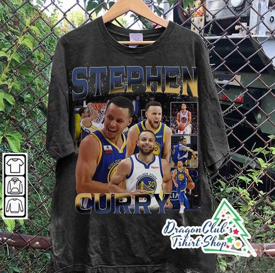 Vintage 90s Graphic Style Stephen Curry Shirt - Stephen Curry Basketball Tee - Stephen Curry Vintage Tee For Man and Woman Unisex T-Shirt