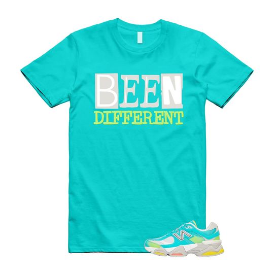 Cyan Burst 9060 Virtual Blue White Reflection Grey Guava Sunflower Yellow GS T Shirt Match BEEN