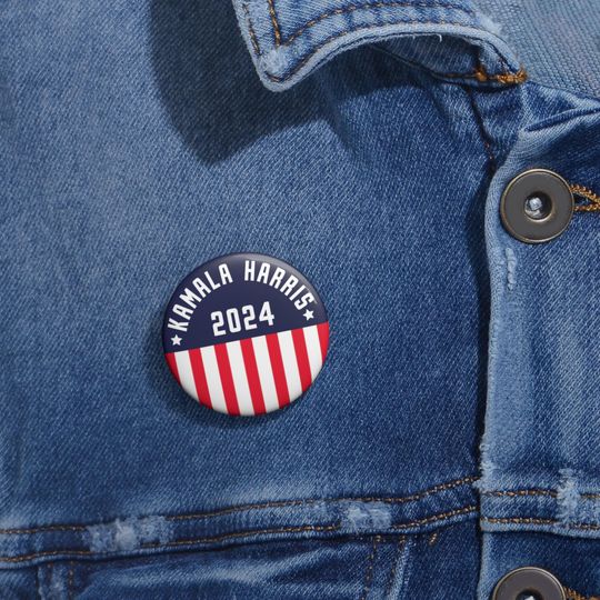 Kamala Harris 2024, President Election ... Pin Buttons
