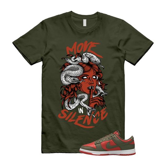 Dunk Mystic Red Cargo Khaki White Low T Shirt Match MIS