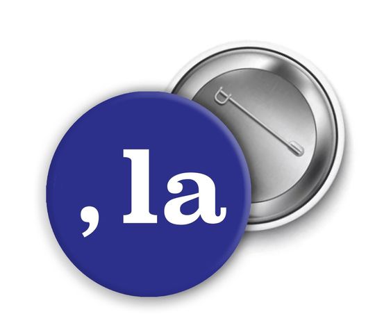 Kamala Harris ", la" 58mm Pin Back Button