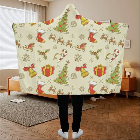 Christmas Blanket, Warm and comfortable, Gift For Birthday/Chistmas/New Year, For Him/Her