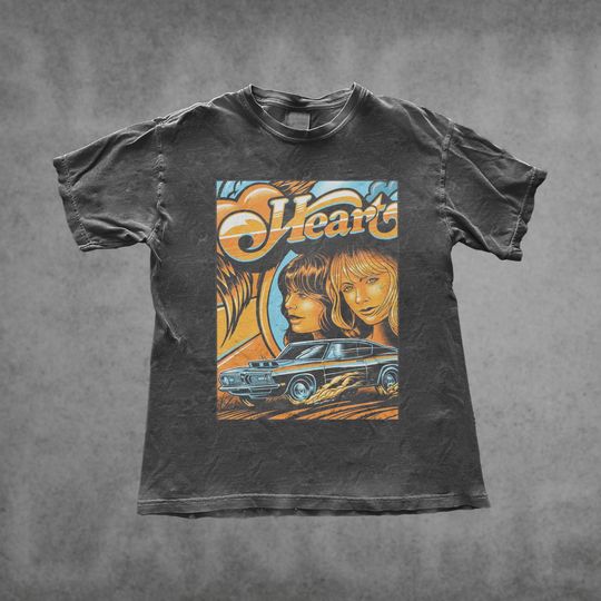 Vintage Graphic Rock Shirt, Band Shirt, Vintage 90s Shirt, Beach shirt, Hippie clothes, Streetwear 70s, Rock Band Shirt