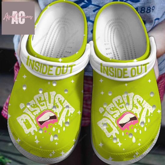 Disney Inside Out Disgust Shoes, Disgust Sandals, Inside Out Shoes