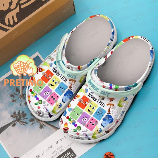 Inside Out Shoes, Today I Feel Shoes, Inside Out Summer Shoes